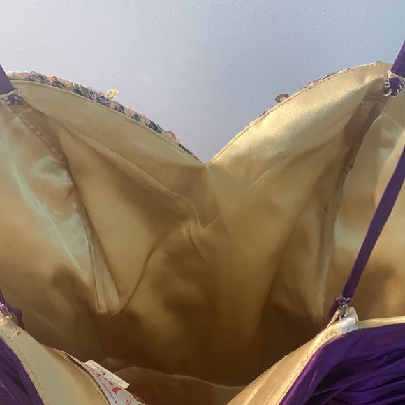 Pink sparkly mini dress with cheetah print accents good for prom or party - Picture 7 of 11